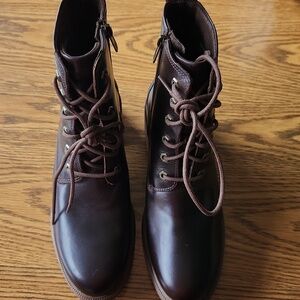 Womens Lace-up Timberland Boots